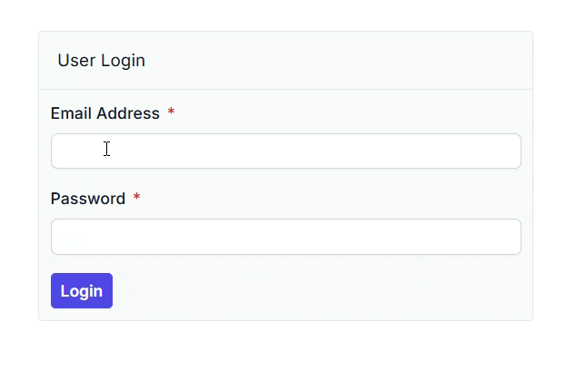 Validations in Angular Form Renderer.