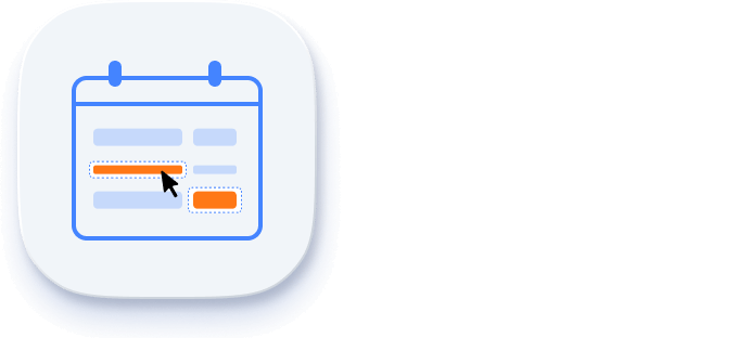 Illustration of multiple event selection in Angular Scheduler