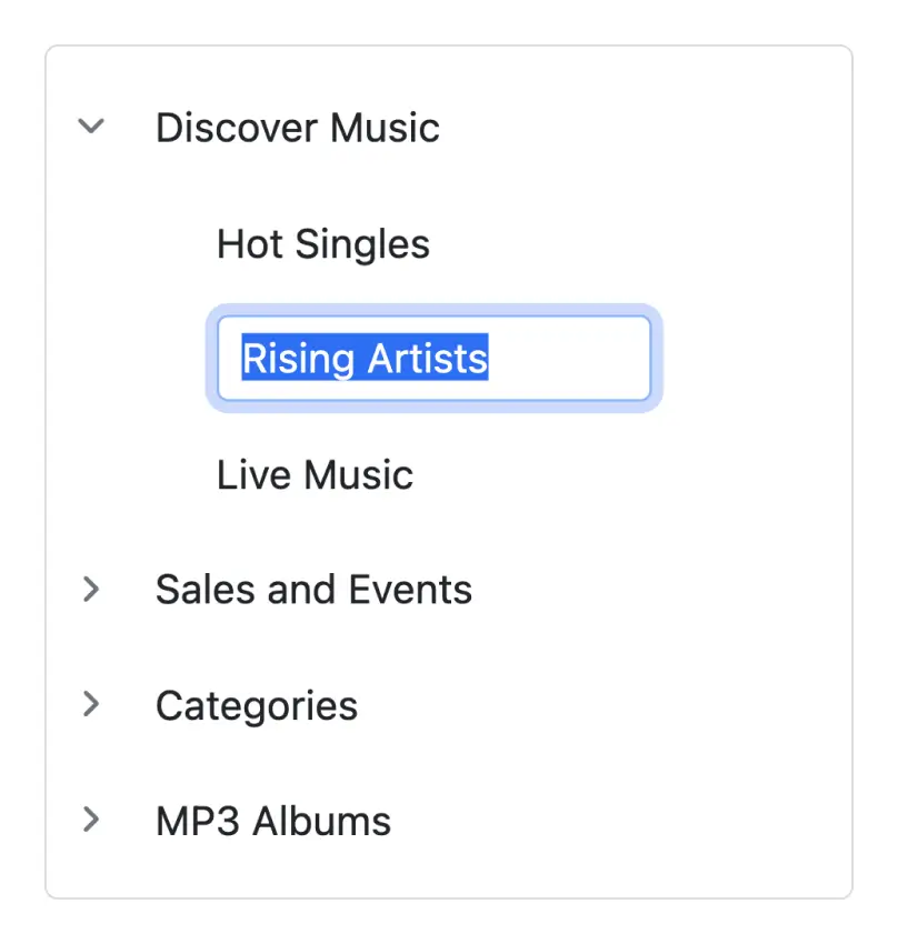 Angular Tree View editable nodes.