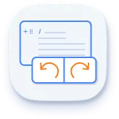 Block Editor for Blazor with undo and redo actions.