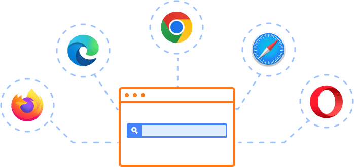 Supported browsers in Blazor Bullet Chart.