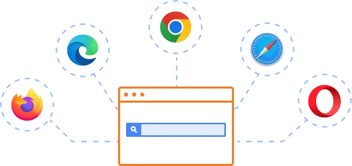 Supported browsers in Blazor Card.