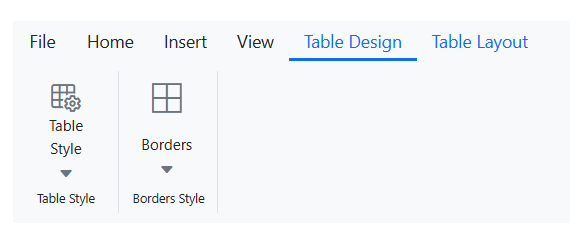 Blazor Ribbon contextual tabs