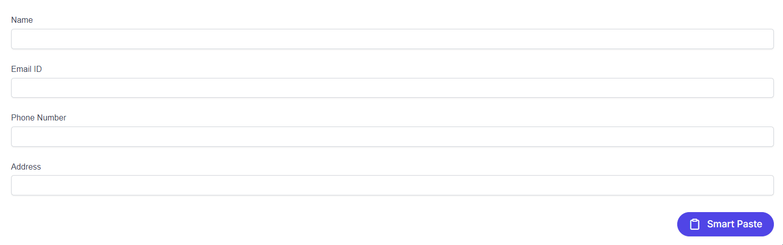 Overview of the Blazor Smart Paste Button component.