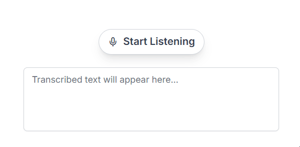 Blazor SpeechToText component