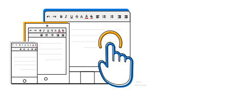 ASP.NET rich text editor with responsive