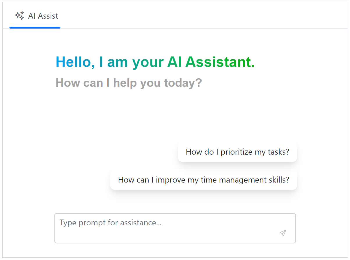 ASP.NET MVC AI AssistView banner template