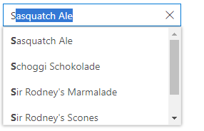 ASP.NET Core AutoComplete with Filter type