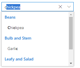 ASP.NET Core AutoComplete with Grouping