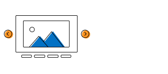 Navigation Buttons in ASP.NET Core Carousel control.
