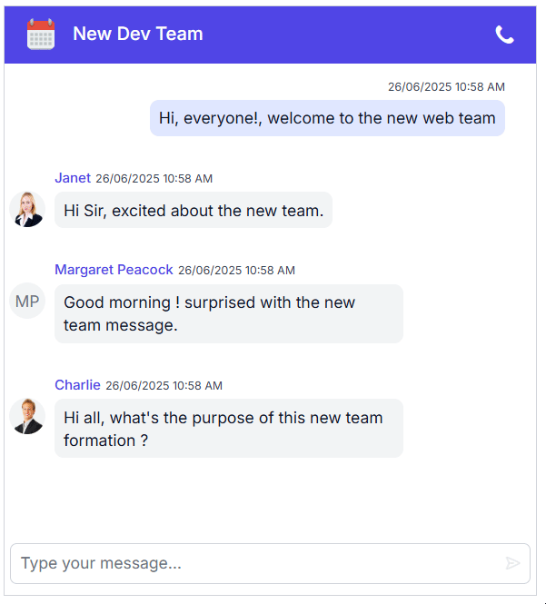 ASP.NET Core Chat UI pin message