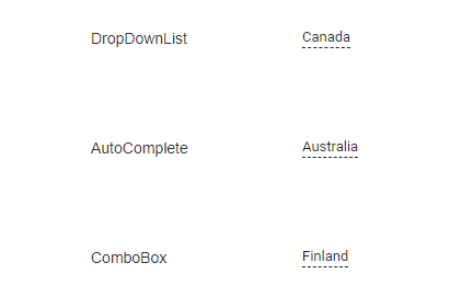 Customizable UI with dashed