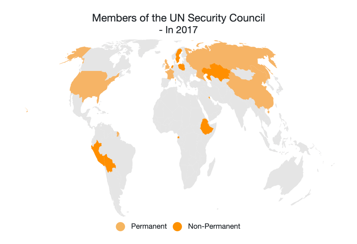 ASP.NET Core Maps rendered in Eckert 6 projection.