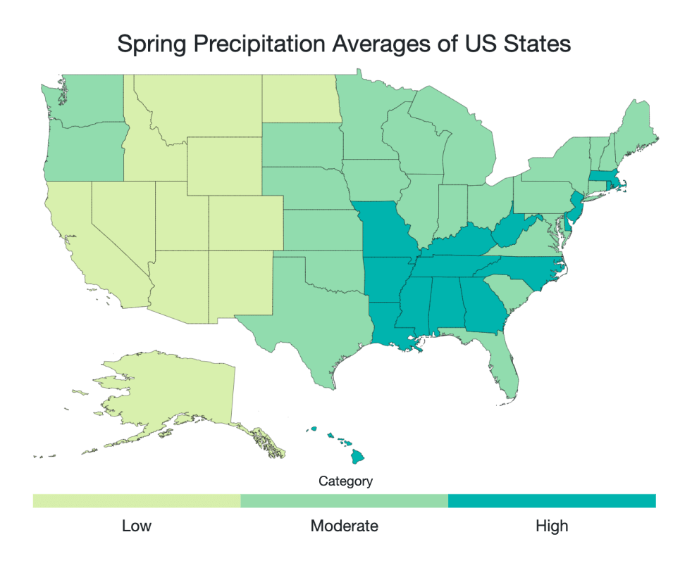 Equal color mapping applied to shapes in ASP.NET Core Maps.