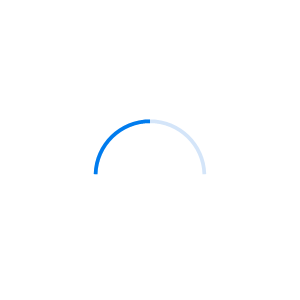 Semi-circle progress bar visualizes the progress in a semi-circle.
