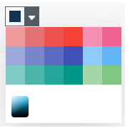 ASP.NET Core Ribbon colorpicker item