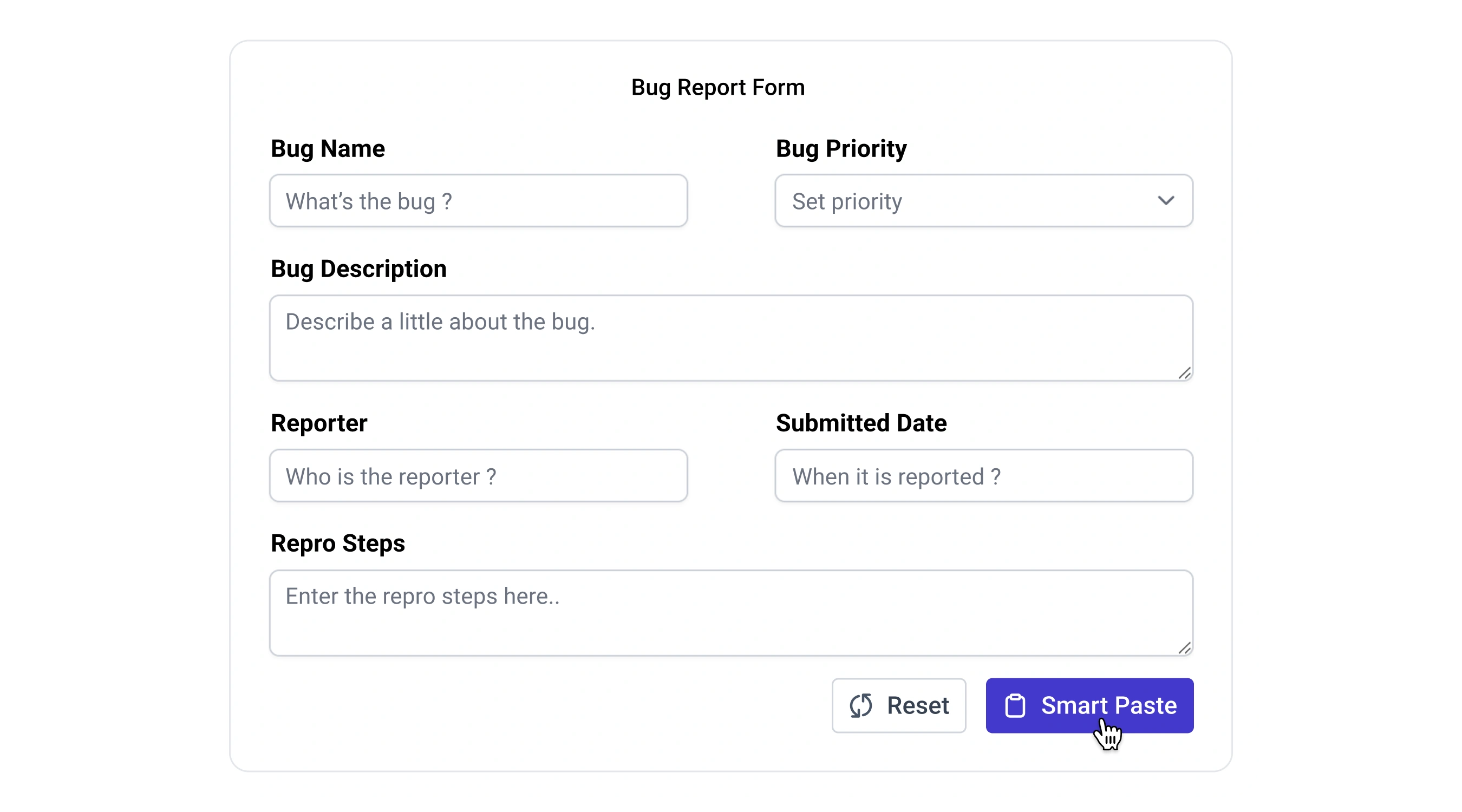 ASP.NET Core Smart Paste Button control.