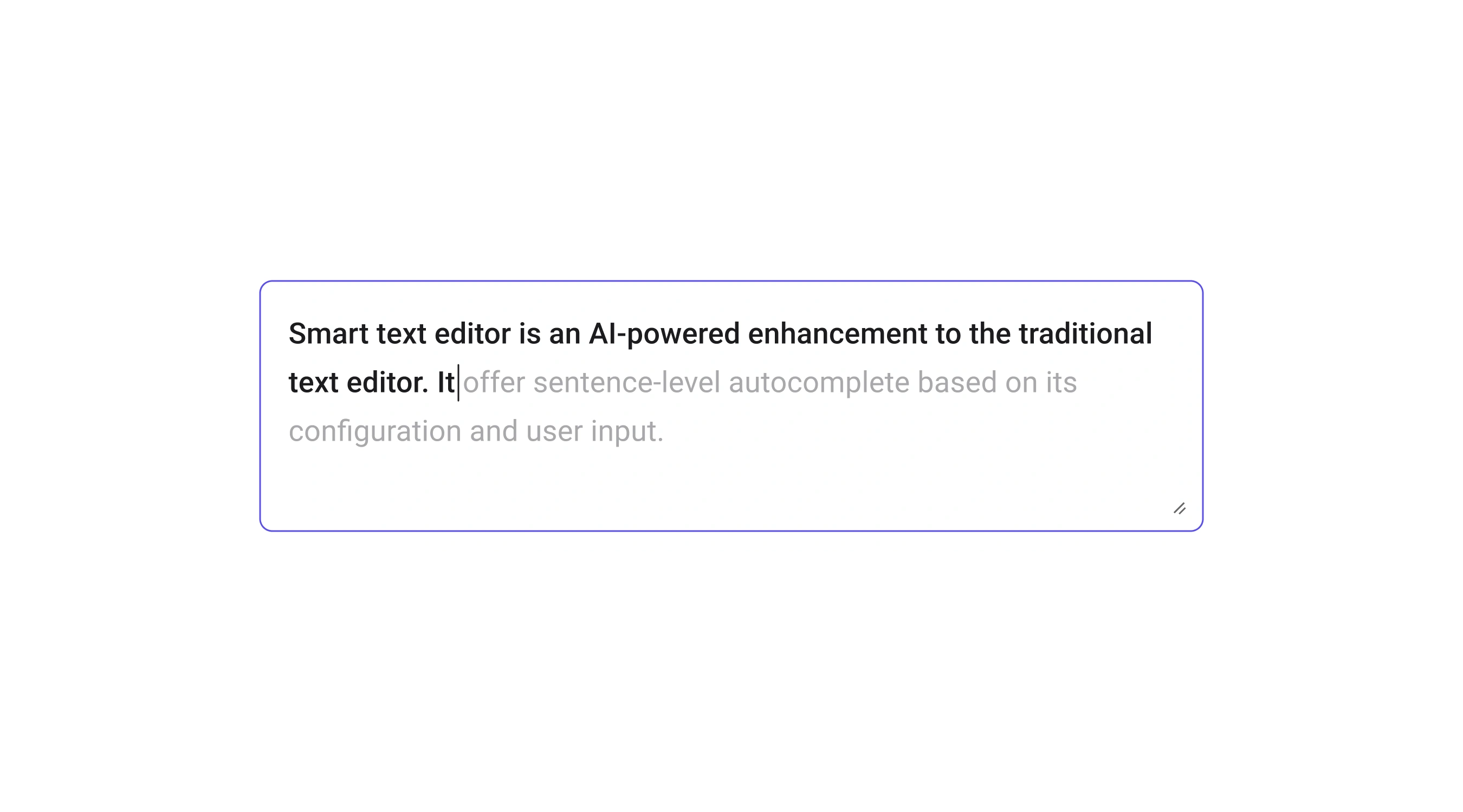 ASP.NET Core Smart TextArea control.