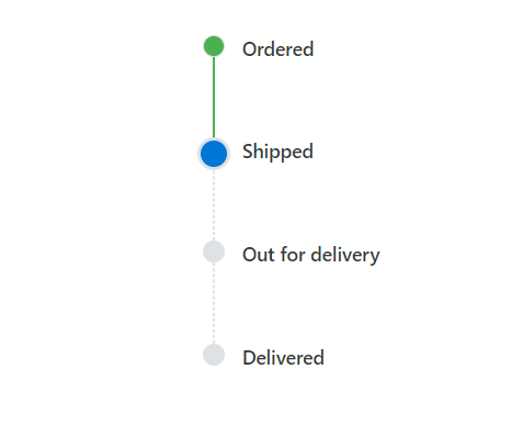 ASP.NET Core Timeline reverse timeline
