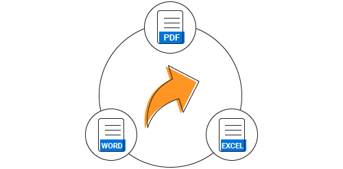 Exports report to Excel, Word, and PDF in ASP.NET Core Pivot and OLAP browser