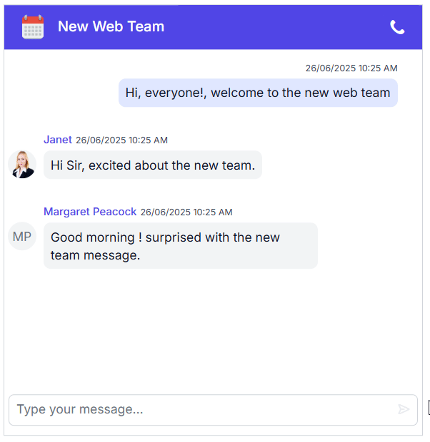 ASP.NET MVC Chat UI delete message
