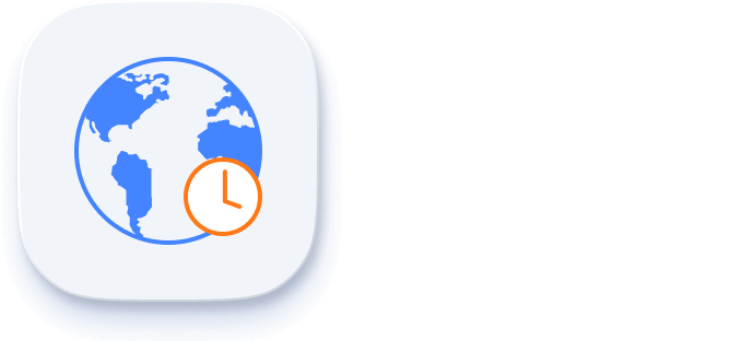 Illustration of time zone support of ASP.NET MVC Scheduler.