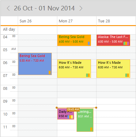 Appointment Categorize