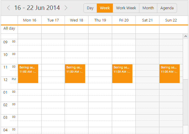 First Day of the Week