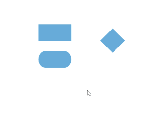 Align nodes and connectors with the nearest gridlines or objects in ASP.NET MVC flowchart diagram control