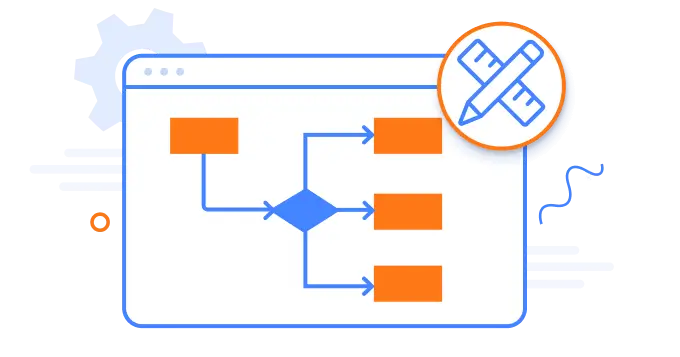Draw nodes and connectors interactively using Blazor Diagram library.