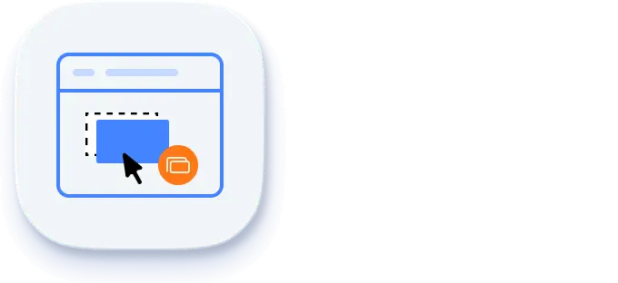 Quick commands can be shown as buttons near a selector in React Diagram.