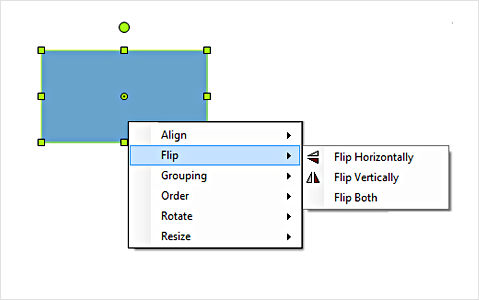 Use context menu feature to map frequently used commands