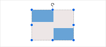 Combine the multiple nodes into group node using grouping feature in WinForms Diagram Control
