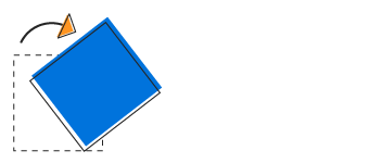 Select and rotate the nodes using handlers in WinForms Diagram Control