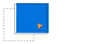 Select and drag the nodes or connectors using handlers in WinForms Diagram Control