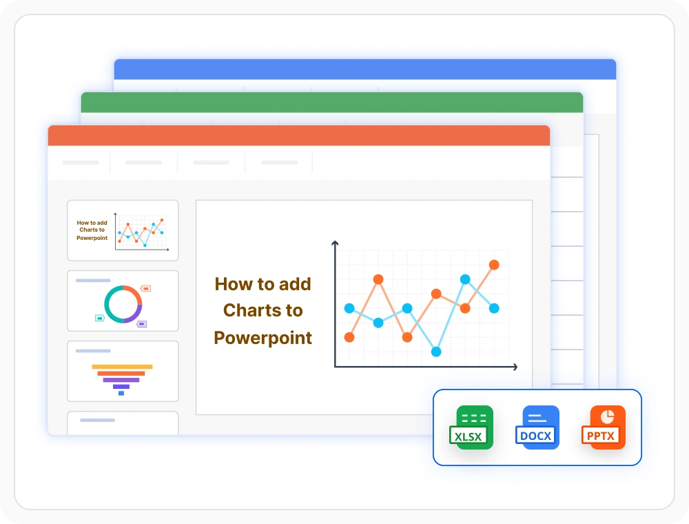 Chart types in Document SDK