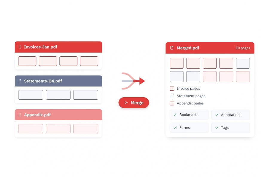 Merge PDFs with Page-Level Control.