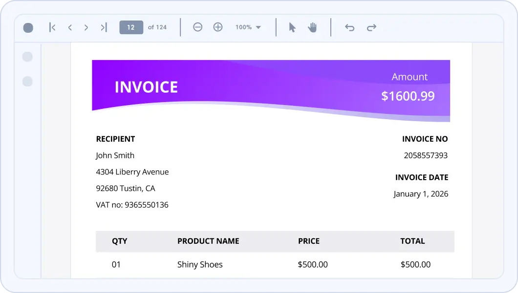 Endless possibilities with one PDF library.