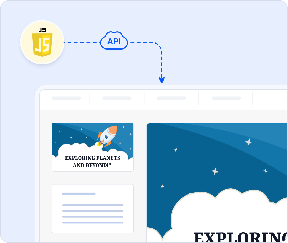 JavaScript PowerPoint Library processing.