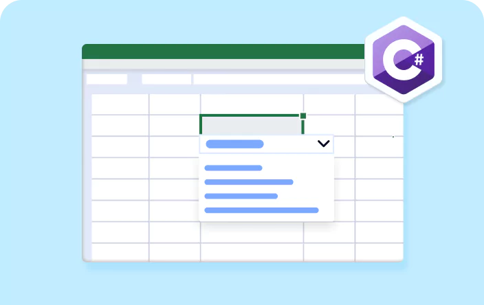 Implementing data validation in Excel cells using C#.