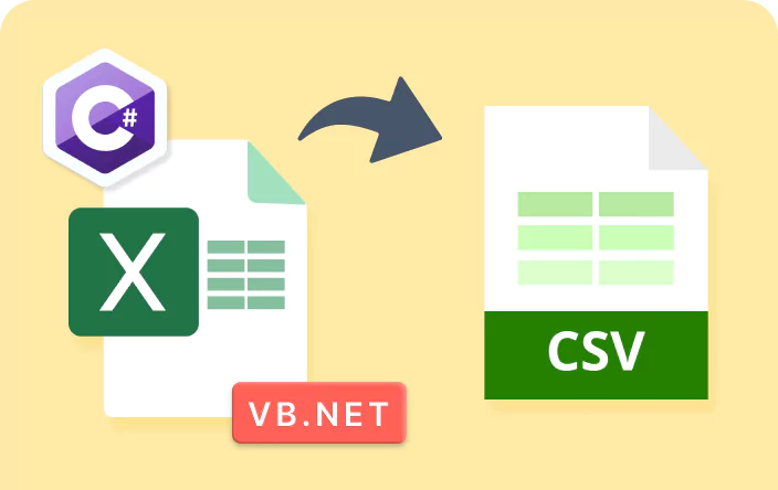 How to convert Excel file to CSV in C#, VB.NET