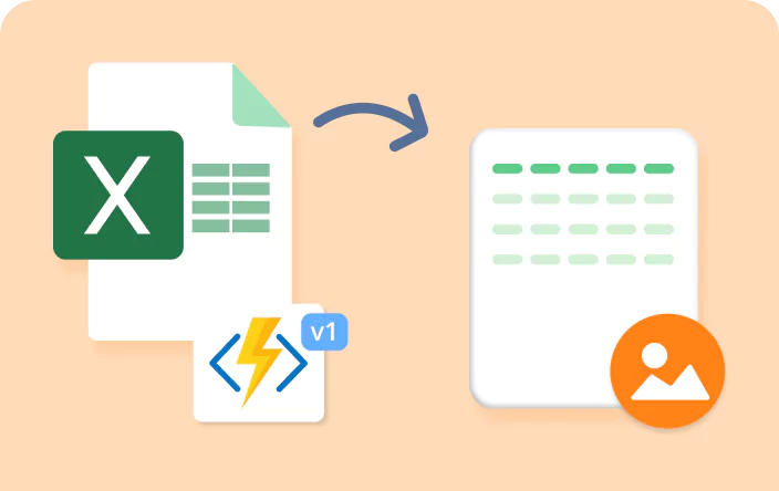 Convert an Excel worksheet to an image in Azure function v1