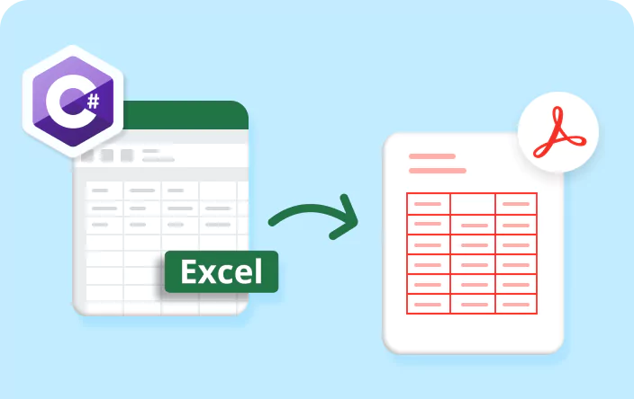 Convert Excel to PDF in Just 5 Steps Using C