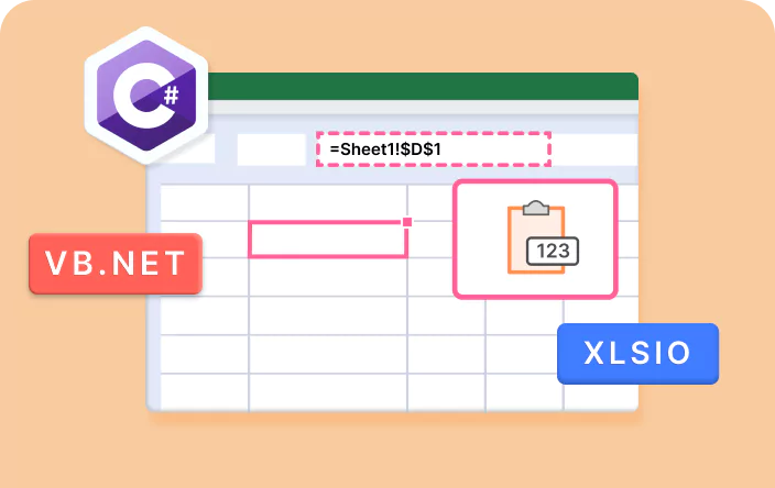 Paste only the formula value of Excel cell in C# and VB.NET