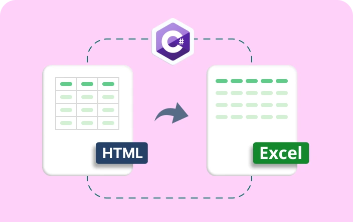 Easy Steps to Export HTML Tables to an Excel Worksheet in C