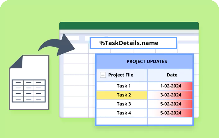 How to create a pivot table in an Excel workbook with data exported