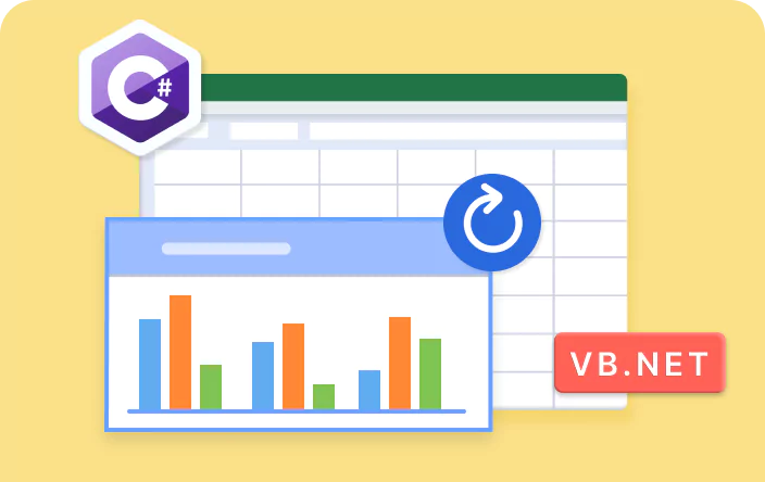 How to refresh an Excel pivot chart in C#,VB.NET