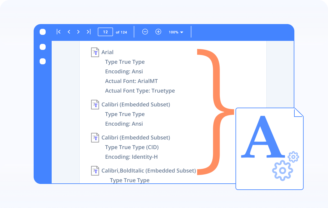 Optimize fonts in .NET PDF.