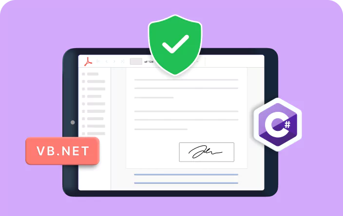 How to validate digitally signed PDF document using C# and VB.NET