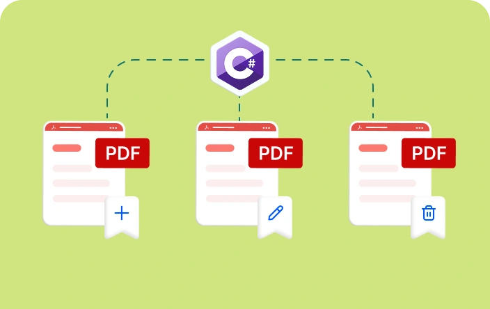 Easily Create, Update, and Remove Bookmarks in PDFs Using C#
